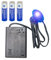 Fake Car Alarm, Dummy Car Alarm,(Batteries Included) LED Light Simulate Imitation Security System, Warning Anti-Theft Flash Blinking Lamp (1Pack, Blue)