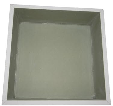 Alupona Duschnische I 30 cm x 30 cm I Wandnische aus Gipskarton mit Einbaukragen I Badnische 162,5mm tief I Duschablage für Trockenbau & Massivwände I Wandnischeneinsatz für Trockenbau