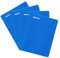 MINTRA lot de 4 Cahiers 90gm agrafés en Couverture Polypro A4 Grands Carreaux SEYES (96 pages, Bleu)