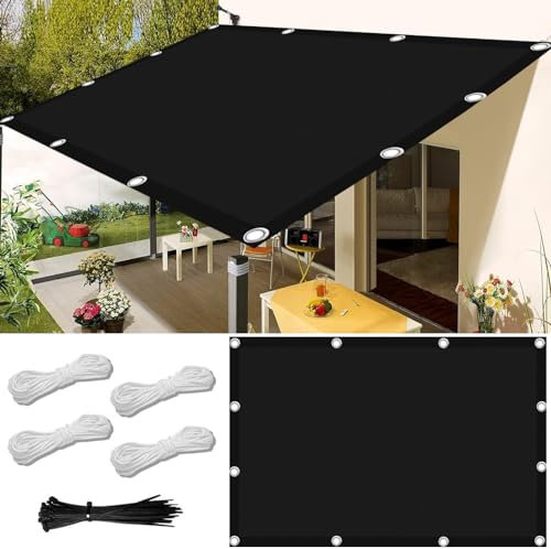 Vela Ombreggiante Impermeabile,Tenda a Vela Impermeabile Rettangolare 1.5x2m,Tenda a Vela Rettangolare,Tenda a Vela Parasole,Protezione UV 95%,per Esterno,Giardino e Terrazza,Piscina.