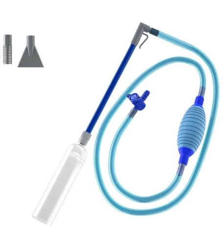 JULIAQUA Aquarium Changeur d'eau, Kit de Aspirateur Aquarium avec Siphon, Nettoyeur de Gravier pour Aquarium, Nettoyage de Sable. débit d'eau réglable