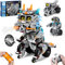 Sillbird Technic Robots Télécommandé pour Enfants, 5-en-1 Dragon/Robot/Moto Roboticset,Jouets de Construction à Programmation Créative avec App,Idées Cadeaux pour Garçons et Filles âgés de 8 à 12 Ans