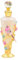 YOPI Bouteille de parfum 30ML, bouteille d'huile essentielle de Salon de beauté(pink)