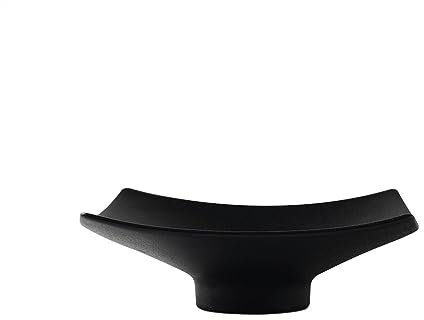 Hhmmei2024-23 Servizio Piatti 7,5 pollici Piatti piani opachi Piatti quadrati Piatto in ceramica nera Stoviglie for la casa Piatto di carne alla griglia retrò ，Servizio da tavola