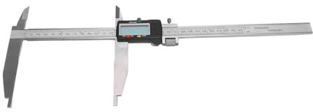 Calipadora Digital, Herramienta de Medición de Calibrador de Micrómetro Electrónico Pantalla Digital 0 a 300 Mm de Alta Precisión Calibrador de Micrómetro Electrónico para
