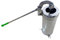 Fonowx Pompe à Eau Manuelle pour Puits Profonds, Base Triangulaire Soudée, Aspiration à Manivelle pour Jardins et Terrasses