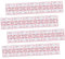 FONDOTIN 20 Stück Liebe gedruckte Serviette Valentinstag Servietten Jubiläumsdekorationen Herz Servietten Kuchenservietten zum Valentinstag tischdekoration hochzeit Papier rot