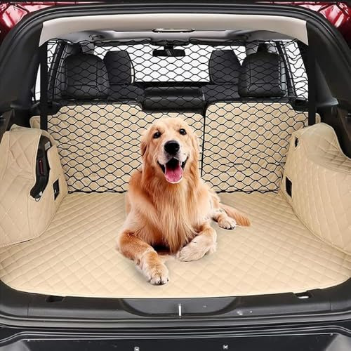 PANGUYN Rete Auto per Cani Bagagliaio per Citroen C3 Picasso 2009-2016, Divisorio Auto per Cani Griglia in Rete Barriera Protettiva per Auto per Cani