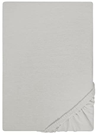biberna Jersey-Spannbetttuch 0077155 sturmgrau 1x 140x200 cm - 160x200 cm