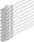 0,25m - blanco - 10 piezas - Cable de red Ethernet con conectores RJ45 CAT6 CAT 6 Cat.6 1000 Mbit/s