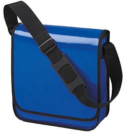 HALFAR TASCHE UMHAENGETASCHE SCHULTERTASCHE LORRYBAG® ECO HOCHFORMAT royalblau