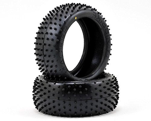 Schumacher Mini Spike 1/8 Buggy Reifen (Paar/Gelb) - U6748