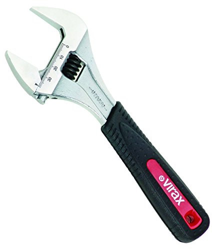 Clé à molette ouverture 39 mm extra-large 8 VIRAX 215 mm - 017050
