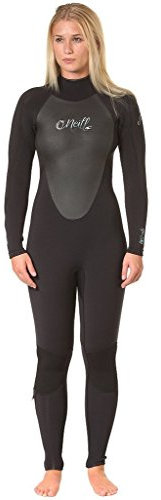 O'Neill Wetsuits Damen Neoprenanzug Epic 5/4 mm Full Wetsuit, Schwarz, 4