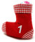 Adventskalender Red Socks zum selber befüllen Rote Socken !! Achtung neue Größe :-))