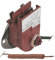 Eliwell Termostato di sicurezza massima temperatura 105 °C 2 poli adatto per hoonved per lavastoviglie sonda diametro 6 X 50 mm 16 a