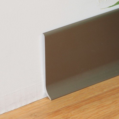Sockelleiste Aspro 70mm Aluminium Champagner 2,5m