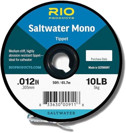 Rio Fly Fishing Tippet Saltwater Mono 30Lb Fishing Tackle, Clear