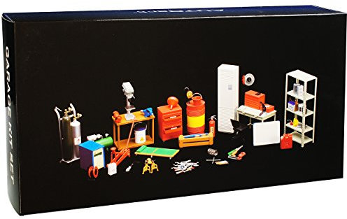 AUTOart Diorama Garage - Garage Set - Miniaturhaus - Kinder - Unisex - 1:18 - Modern - Kunststoff - Auto - Kinder
