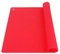 SUPER KITCHEN Antihafte Rutschfeste Backunterlage/Backmatte Silikon Groß 60x40cm Ausrollmatte Teigmatte Silikonmatte Backfolie Arbeitsmatte für Fondant Gebäck Pizza Matte, BPA Frei, （Rot）