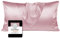 OLESILK Seide Kissenbezug Kissenhülle Haar- und Hautpflege mit Verstcktem Reißverschluss 19 Momme 1 Stück Lotos 40x80cm