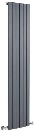 Hudson Reed Sloane - Design Heizkörper 1600mm x 354mm in Anthrazit