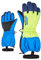 Ziener Kinder LEVIO Ski-Fäustling/Wintersport | wasserdicht atmungsaktiv, persian blue, 128