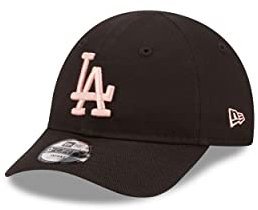 New Era Los Angeles Dodgers Cap MLB Kinder Baby Kappe verstellbar Baseball Cap schwarz rosa - Infant