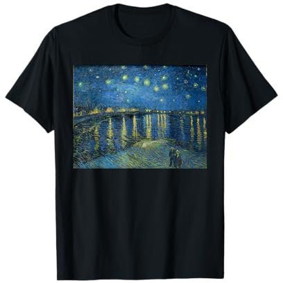 Vincent van Gogh Nuit étoilée sur le Rhône T-Shirt