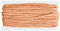 10m Kordel 5-7mm geflochten 85% Baumwolle Bekleidungskordel Flechtkordel Farbwahl, Farbe:apricot