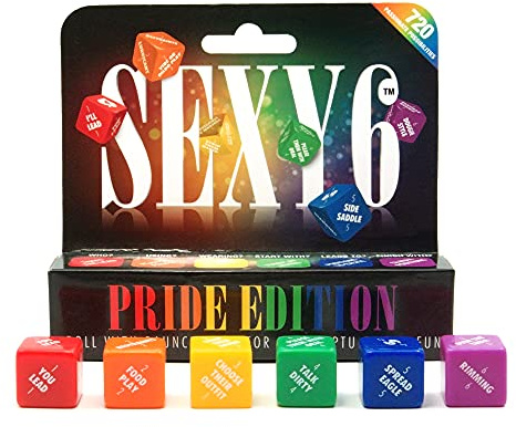Adult Games SEXY6P Würfel multicolor Einheitsgröße