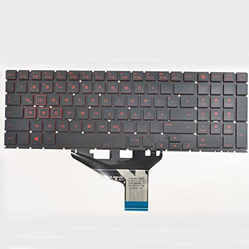 Tastatur kompatibel mit HP 15-DC Serie deutsch mit Beleuchtung