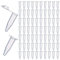 VOCIBO® Zentrifugenröhrchen 1,5ml, 100 Stück Reaktionsgefäß, Globuli Röhrchen, Probenfläschchen, Test Röhrchen, Klar Konisch Mikro Zentrifugenröhrchen für Labore Biologische Experimente Verwendung