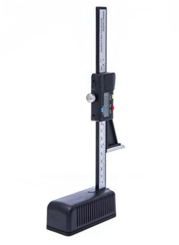 Maizoon Medidor de altura digital,Calibrador electrónico de 0-150 mm,Regla de marcado de mesa de carpintería de plástico,Herramienta de medición de alta precisión,NE01