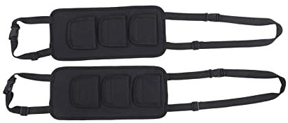 BuyWeek Angelrutenhalter für Auto Rücksitz, 2 Stück Auto Rücksitz Rutenhalter Universal Verstellbarer Angelrutenträger Auto Rutenständer