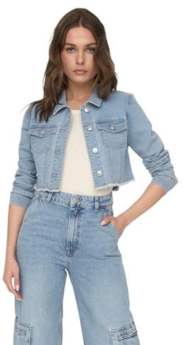 CAPISPALLA E GIACCHE Donna ONLY 15256098 WONDER LIGHT BLUE DENIM