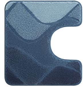 Kleine Wolke WC-Vorleger Fiona, Farbe: Iceblue, Material: 100% Polyacryl, Größe: 55x 50 cm