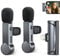 Lavalier Mikrofon Wireless für iPhone,Plug & Play,2er-Pack Mini Mikrofon mit Rauschunterdrückung/Stummschaltung,Tragbare Microphone,Ansteckmikrofon für Live Streaming,YouTube,TikTok,Vlog(2 in 1/iOS)