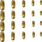 50pcs Copper Ball Chain Connector Clasps Fits for1.6/2/2.4/3.2/4/4.5 mm Beaded Ball Chain