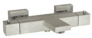 Paini Mitigeur bain douche thermostatique mural Dax grey acier