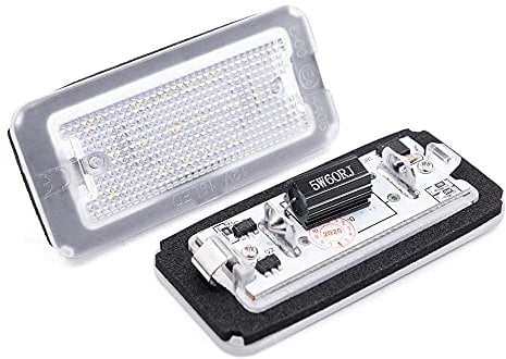 2pc Canbus LED License Number Plate Light For Fiat 500 For Fiat Abarth 500 Model 2007-2020
