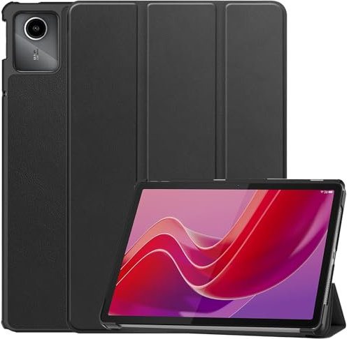 XunyLyee Funda para Lenovo Tab M11 2024 11 Pulgadas Cover, Negro