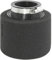 STI Filtro aria in spugna con attacco Ø50mm Dritto colore Nero
