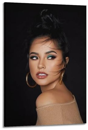 IKHFVYH Becky G Sänger-Poster, dekoratives Gemälde, Leinwand, Wandposter und Kunstdruck, moderne Familienschlafzimmer-Dekoration, Poster, 30 x 45 cm