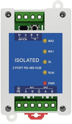EBYTE 2-Wege-RS485-auf-1-Wege-RS485-Repeater-Hubs in Industriequalität, E810-R21, 9-40 V, Stromsignal-Isolationsbus, Split-Erweiterung, ESD-Schutz