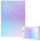 Lila Rosa Glitzer Ombre Blau Farbverlauf, Puzzle 1000 Teile, Holzpuzzle, Spielzeug, Familienspiel, Wanddekoration für Erwachsene und Teenager