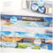 Washi Tape Stickers Set,Arpaper Scrapbooking Stickers,Bullet Journal Zubehör Sticker,6 Rolls Sea Cloud Aesthetic Sticker Decorative for Journal Zubehör,Travel Diary,Photo Album(Sky and Sea Series)