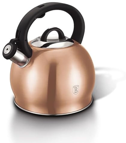 Berlinger Haus Bouilloire sifflante 3 l Or rose Metallic Line BH-7502