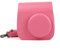 VBPBHFFNMW Lederfilm-Kameras-Tasche Schutzhülle Schulterkamera Farbe Schutzhülle for Fuji Fit for Polaroid Mini 8 8+ 9 Fit for Instax PU Kameratasche(Pink)