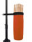DEARBAG Trommelstockhalter Trommelstocktasche Einstellbare Drumstick Halter Drumstick Holder Schlagzeug Zubehör Nylon Drumstick Tasche mit Klemmclip für Trommelstöcke Drum Kit (Rot)